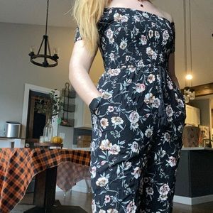 Floral jumpsuit